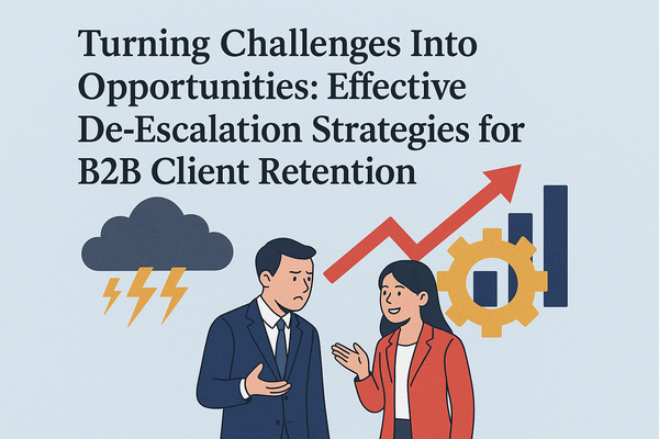 Turning Challenges Into Opportunities: Effective De-Escalation Strategies for B2B Client Retention